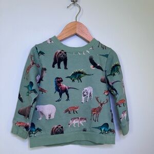 H&M Animal Print Kids Sweatshirt (5T-6)